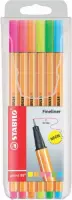 Stabilo Gliss Keçeli Kalem Takım Point 88 6 Lı Neon Askılı Paket 88/6-1