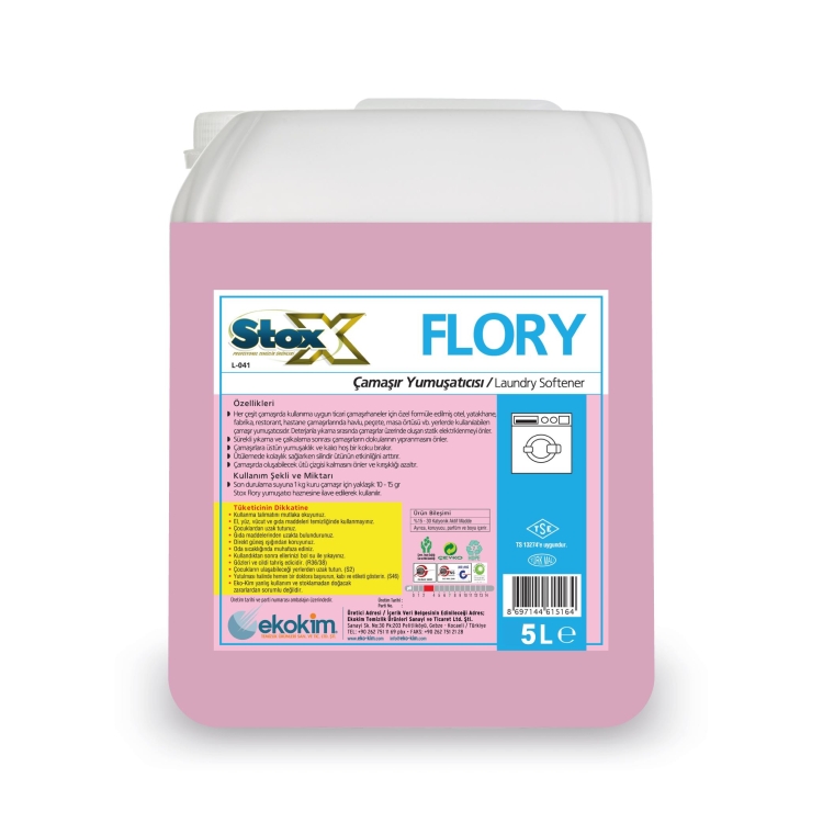 Stox Flory Çamaşır Yumuşatıcı Pembe 5 Kg 