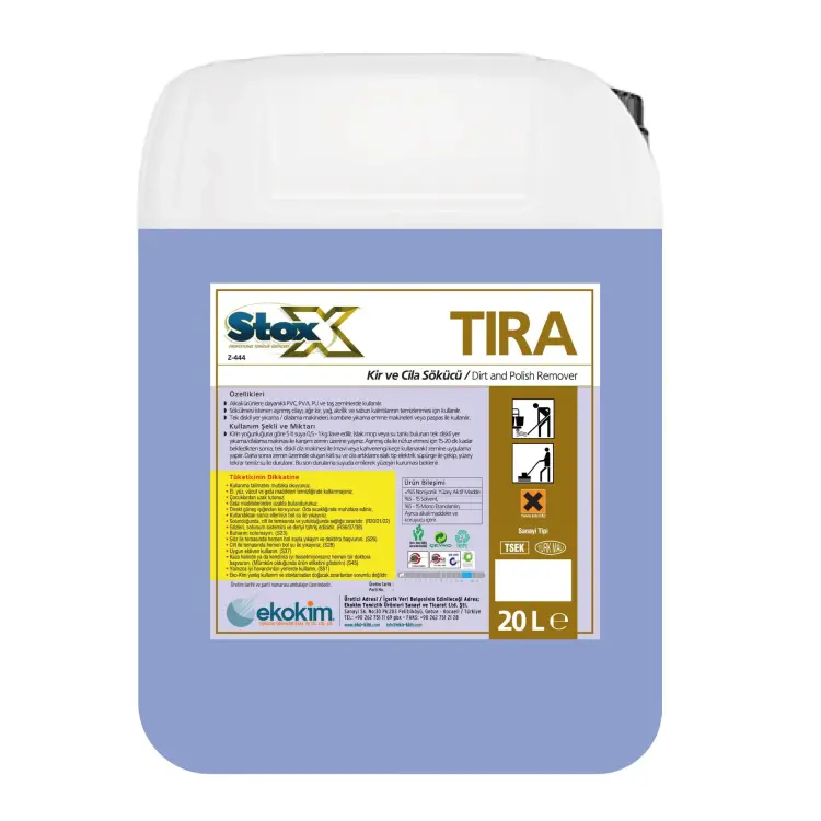 Stox Tira Otomatlarda Kir ve Cila Sökücü 20 Kg 
