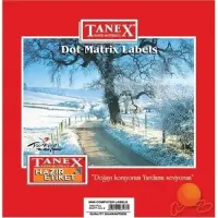 Tanex 35x77 mm Bilgisayar Etiketi