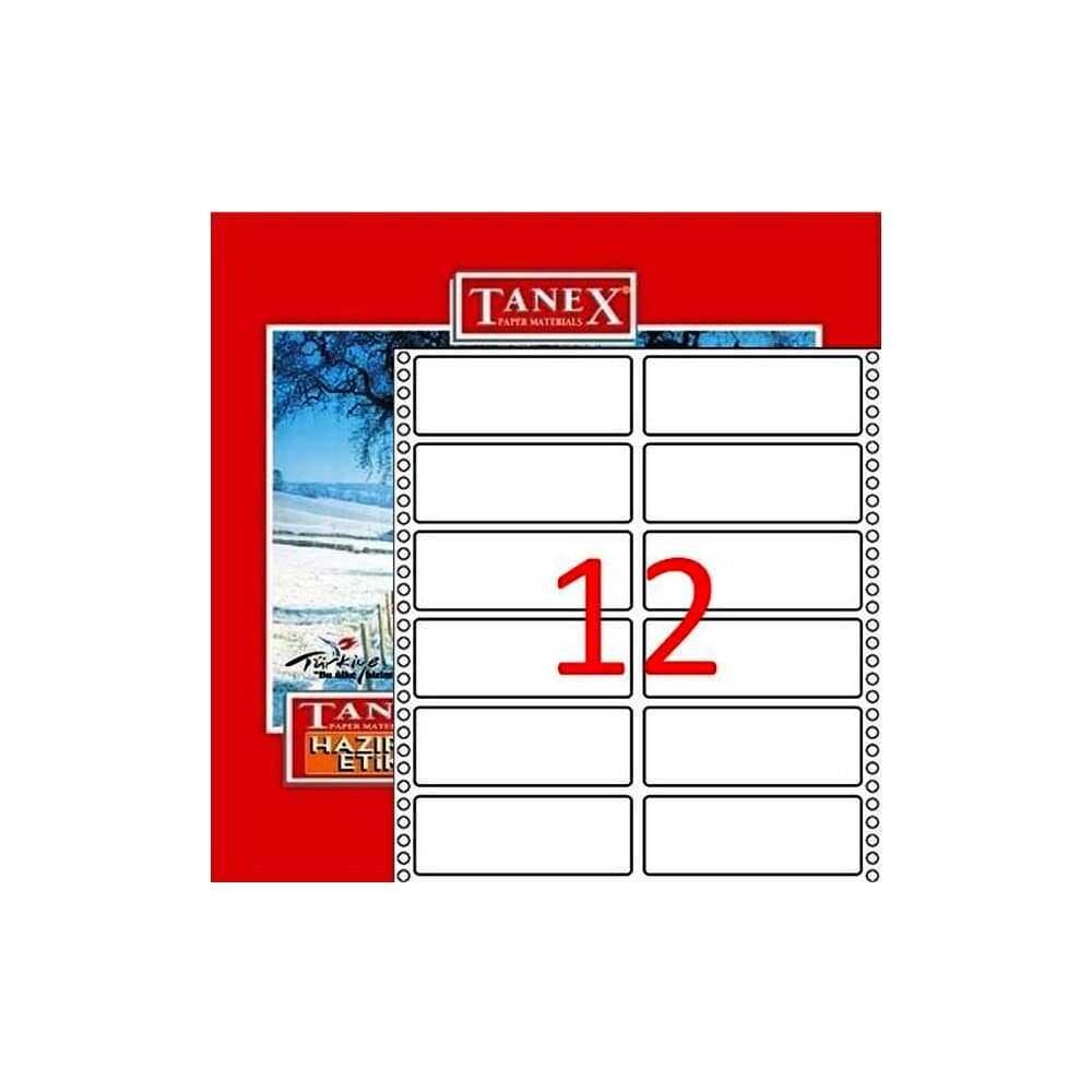 Tanex 35x97 mm Bilgisayar Etiketi