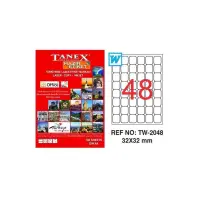 Tanex Lazer Etiket TW-2048 32x32 mm 100 Adet