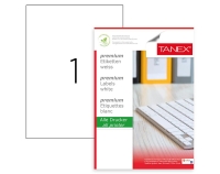 Tanex TW-2000 Kuşe Lazer Etiket 210×297 mm 100 Adet - 1