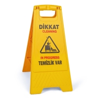 Üçtem Temizlik Var Levhası 600 Gr - Üçtem