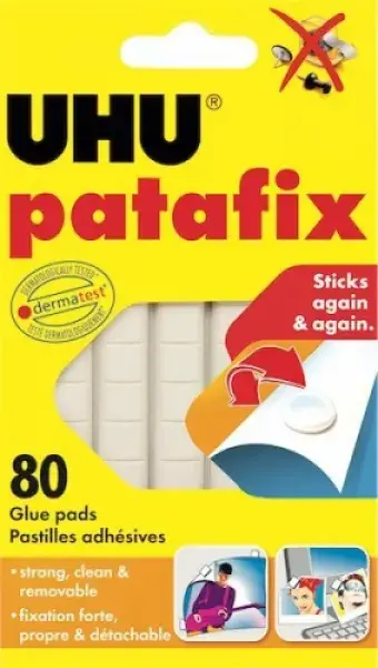 Uhu Tac Patafix Hamur Yapıştırıcı Beyaz 41710 - 1