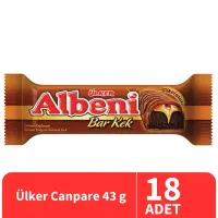 Ülker Albeni Çikolata Kaplamalı Kek 43 Gr 18 Adet