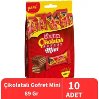 Ülker Çikolata Gofret Mini Çoklu Paket 82 Gr 10 Paket