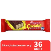 Ülker Çikolatalı Gofret 36 Gr 36 Adet