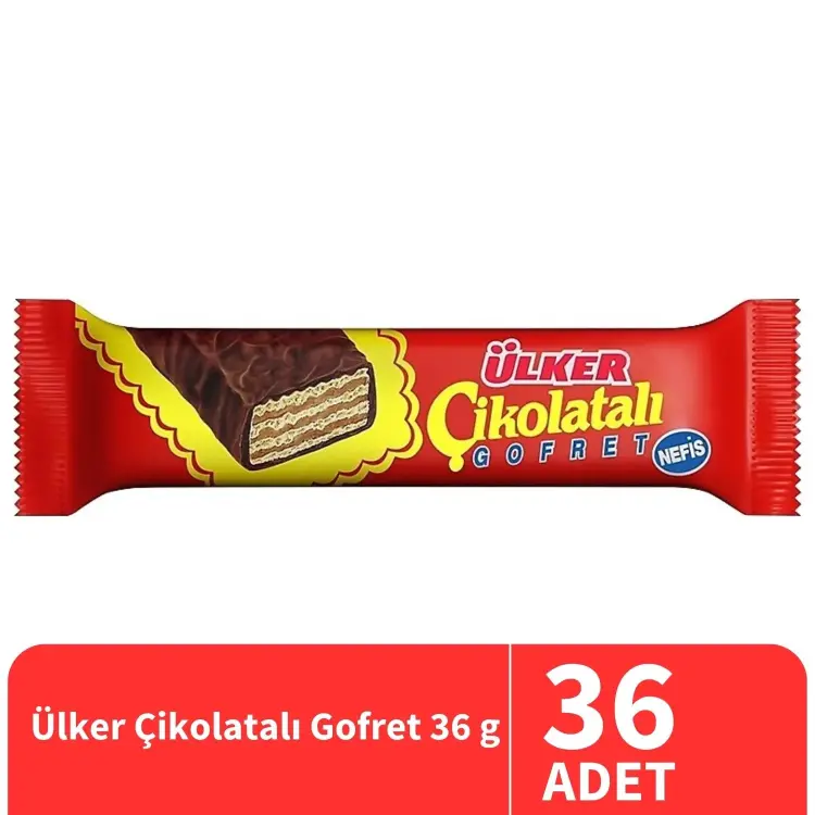 Ülker Çikolatalı Gofret 36 Gr 36 Adet - 1