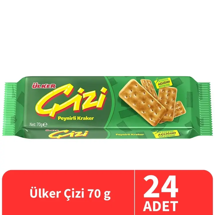 Ülker Çizi Peynirli Kraker 70 Gr 24 Adet - 1