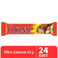 Ülker Çokonat Gofret 33 Gr 24 Adet