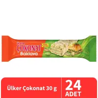 Ülker Çokonat Gofret Baklava 30 Gr 24 Adet