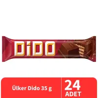 Ülker Dido Çikolatalı Gofret 35 Gr 24 Adet