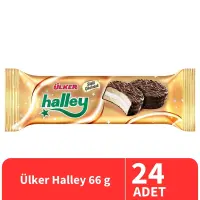 Ülker Halley Mini Granüllü Bisküvi 66 Gr 24 Adet