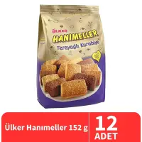 Ülker Hanımeller Tereyağlı Kurabiye 152 Gr 12 Adet