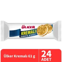Ülker Kremalı Sandviç Bisküvi 61 Gr 24 Adet