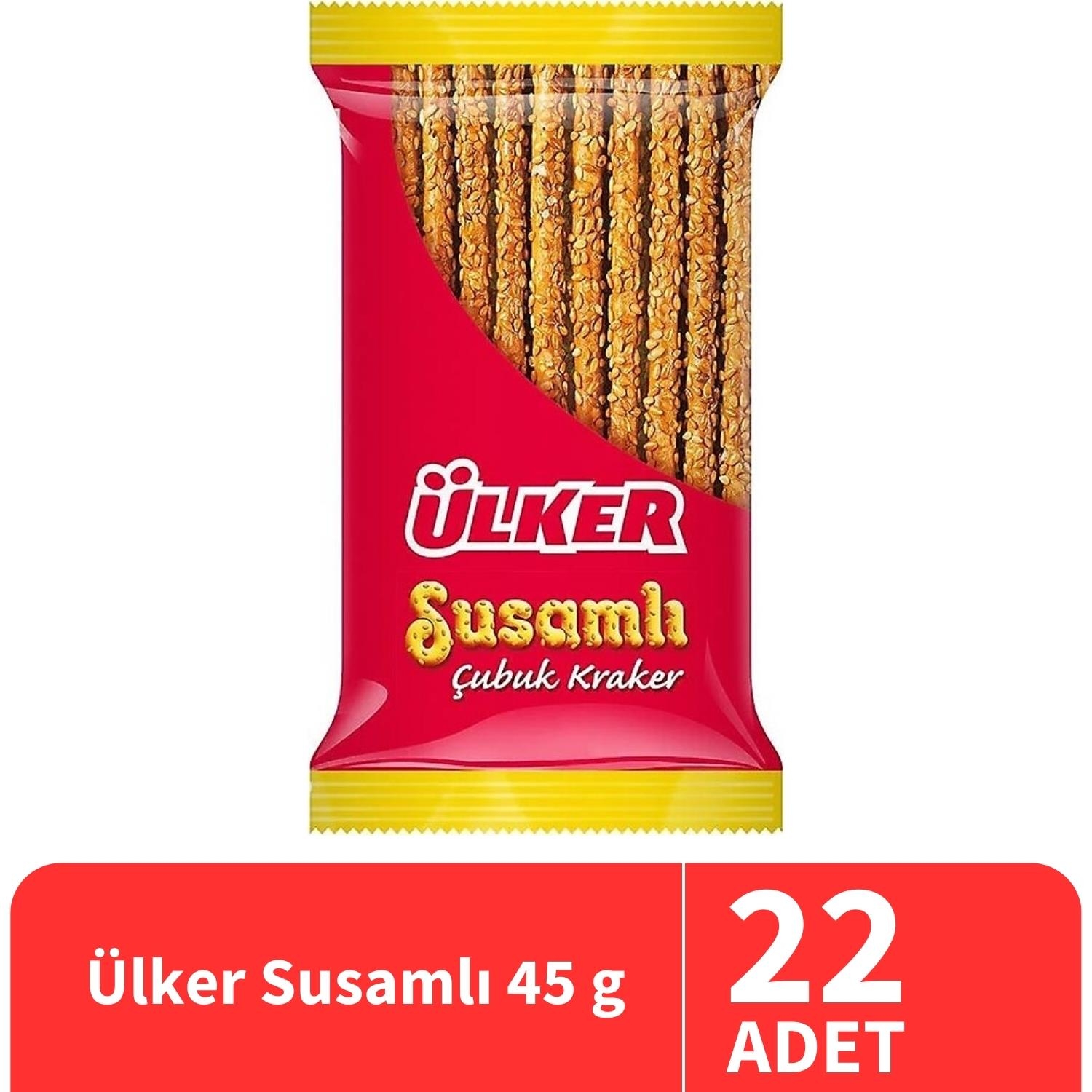 Ülker Susamlı Çubuk Kraker 45 Gr 22 Adet