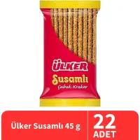 Ülker Susamlı Çubuk Kraker 45 Gr 22 Adet