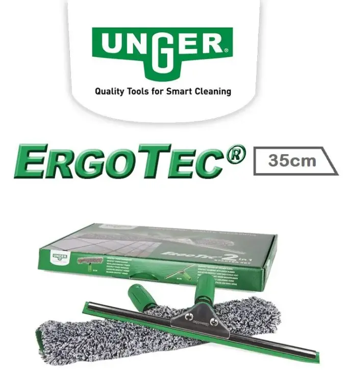 Unger ErgoTec 2in1 Camcı Temizlik Seti 35 Cm - 1