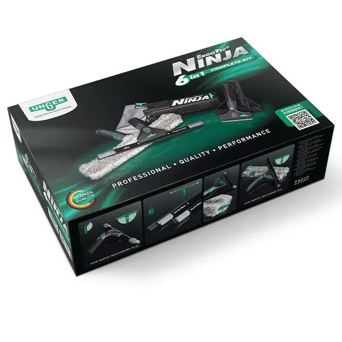 Unger Ninja 6in1 Camcı Temizlik Seti 35 Cm  - 2