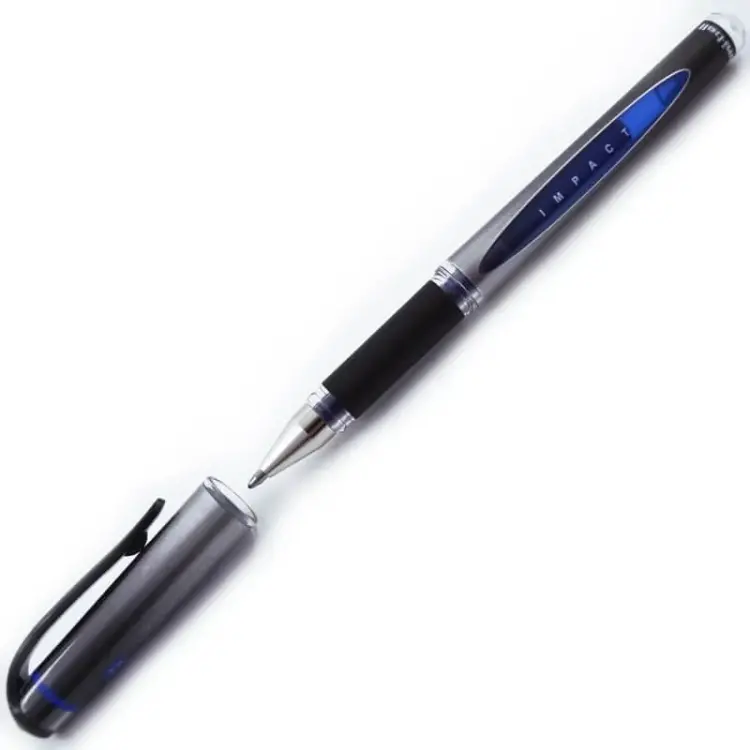 Uniball Gel Impact 1.0 mm İmza Kalemi Mavi - 1