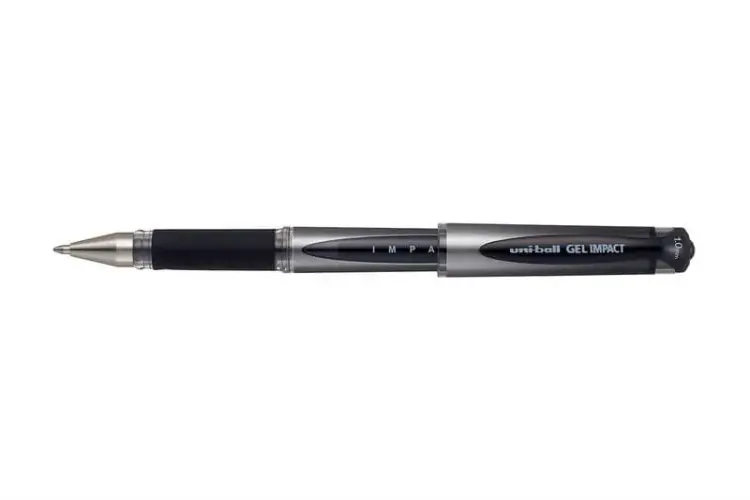Uniball Gel Impact 1.0 mm İmza Kalemi Siyah - 1