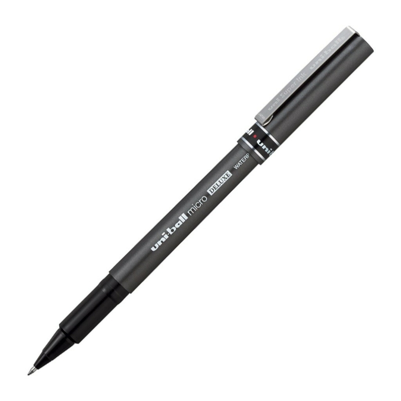 Uniball Micro Deluxe 0.5 mm İmza Kalemi Roller Kırmızı