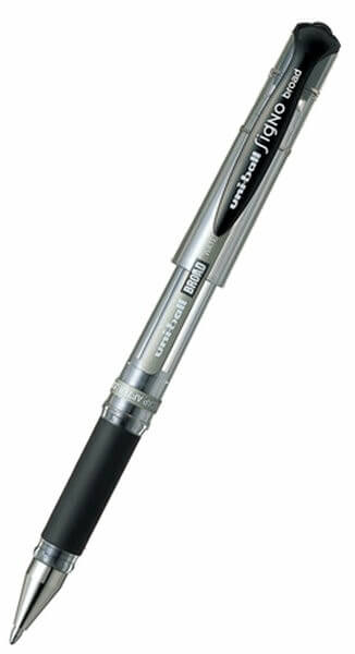 Uniball Signo Broad 1.0 mm İmza Kalemi Siyah 