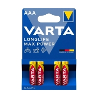 Varta Longlife Max Power İnce AAA Alkalin Pil 4 Lü - Varta