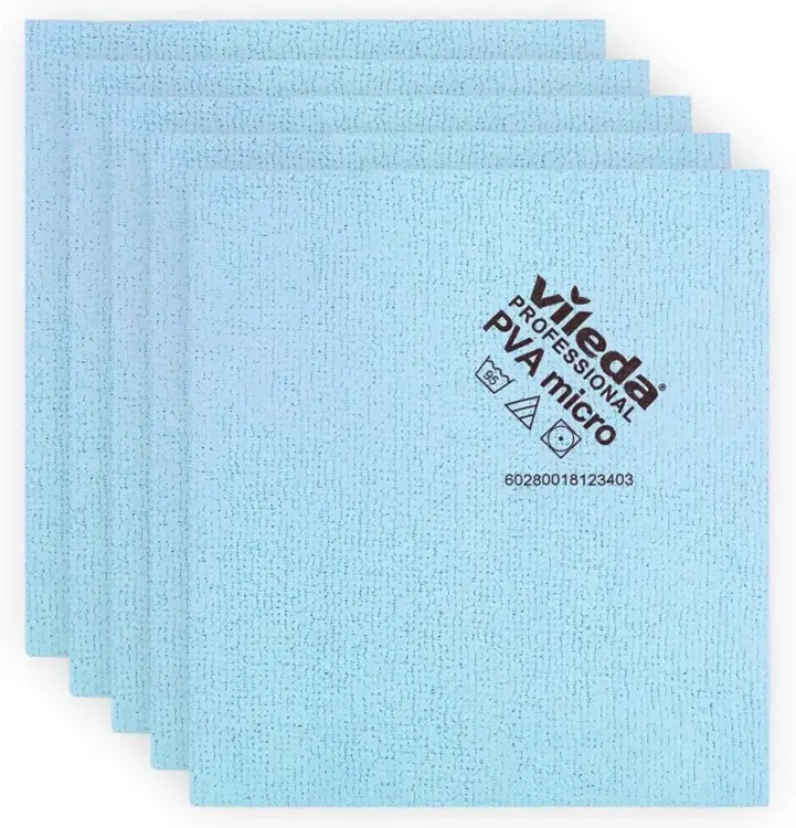Vileda Professional PVAmicro Mikrofiber Bez 5 Li Mavi - 5