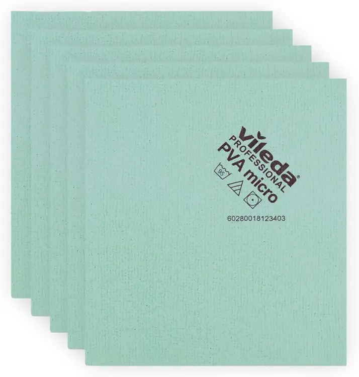 Vileda Professional PVAmicro Mikrofiber Bez 5 Li Yeşil - 4