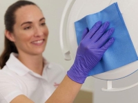 Vileda Professional r-MicronQuick Temizlik Bezi 5 Li Yeşil - 3