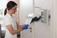 Vileda Professional r-MicronSolo Tek Kullanımlık Rulo Bez 180 Li Beyaz - 2
