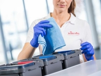 Vileda Professional r-MicroTuff Swift Temizlik Bezi 5 Li Sarı - 5