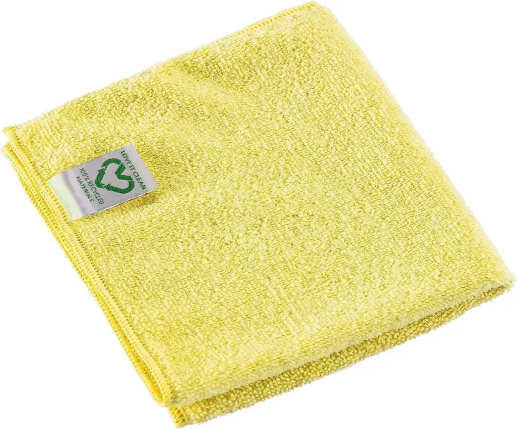 Vileda Professional r-MicroTuff Swift Temizlik Bezi 5 Li Sarı - 7