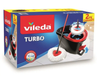 Vileda Turbo Pedallı Temizlik Seti Siyah - Vileda