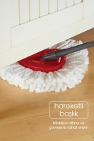 Vileda Turbo Pedallı Temizlik Seti Siyah - 6