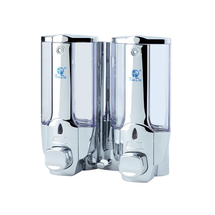 Xinda ZYQ138S Sıvı Sabun Dispenseri Plastik 380 Ml 2 Li Krom